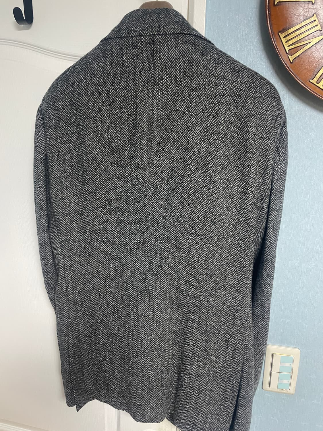 링자켓 라마르쉐 그레이헤링본 트위드 자켓 상품이미지4