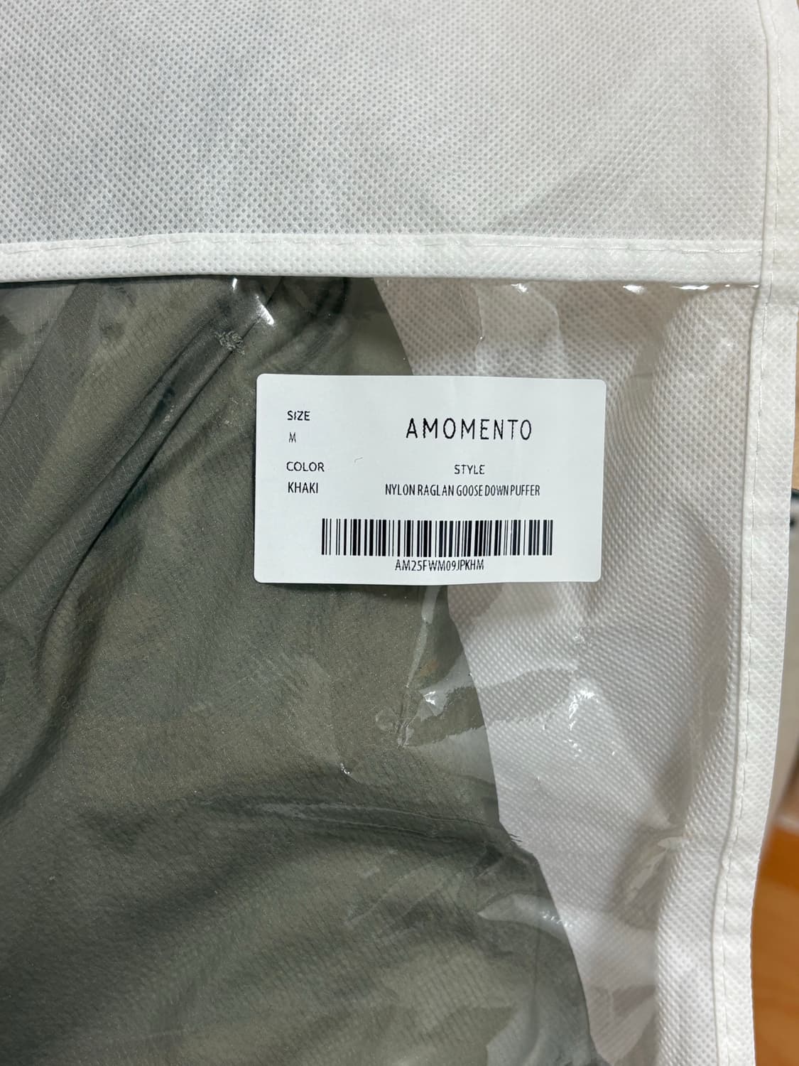 아모멘토 / 나일론 리버시블 구스다운 Nylon Reversible 상품이미지10