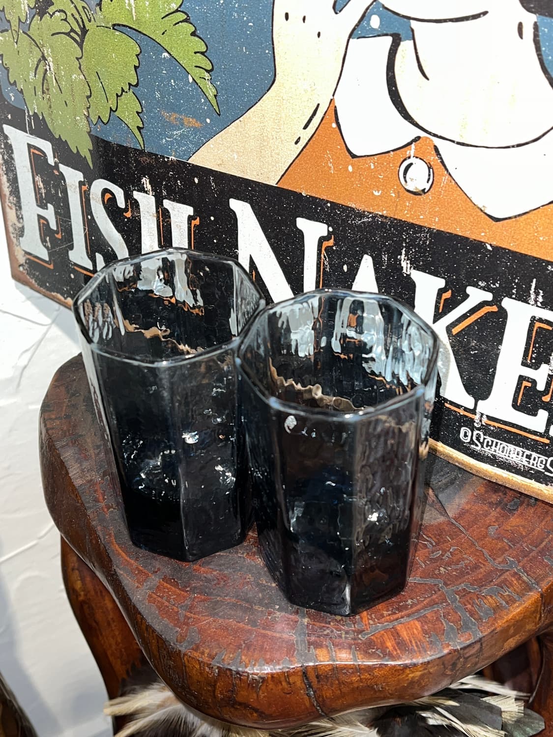 70s Libbey OG Smoke Optic Tumbler 상품이미지1