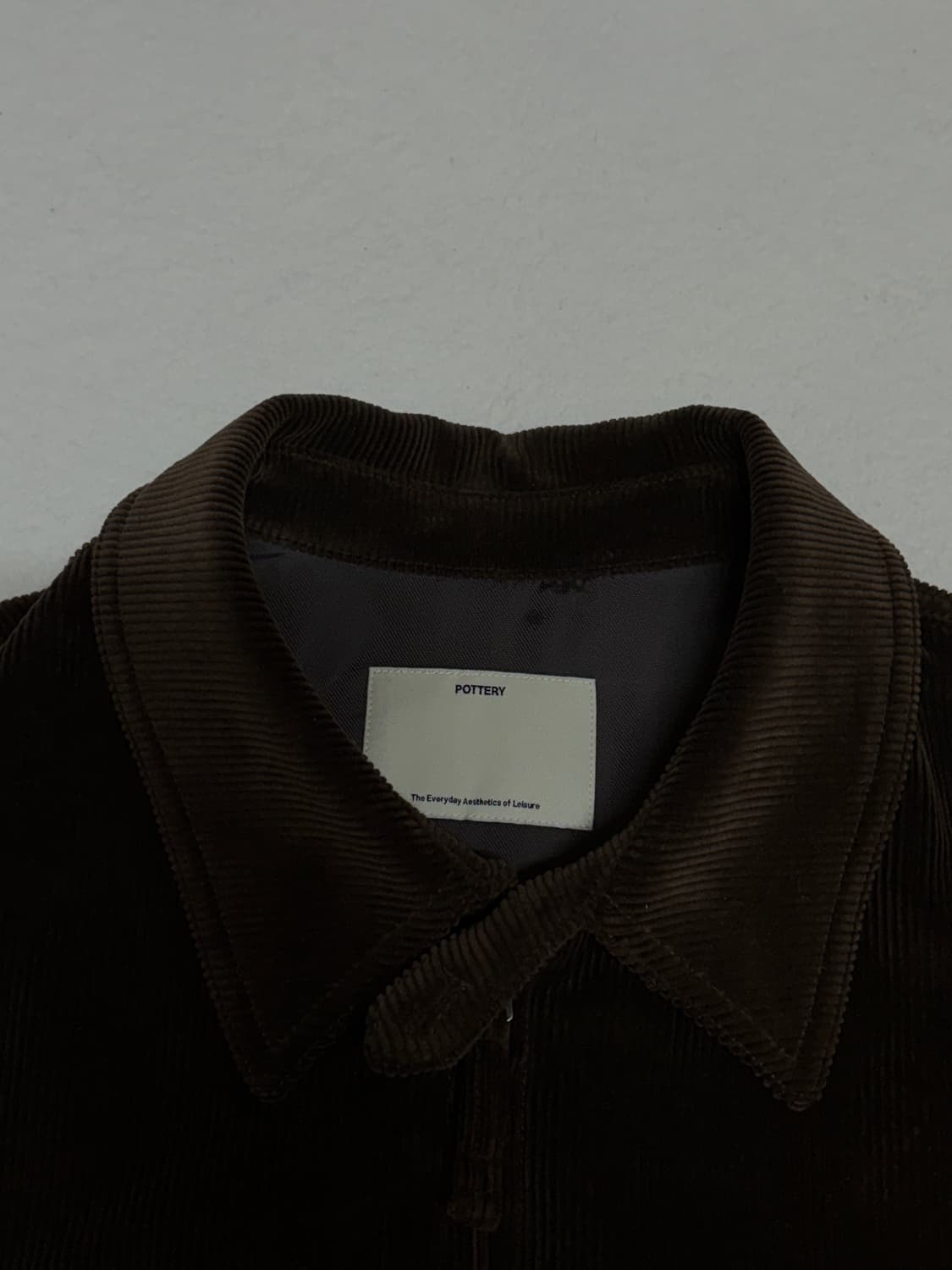 (1회착) 포터리 코듀로이 스윙탑 브라운 3 포터리 코듀로이 스윙탑 3 상품이미지4