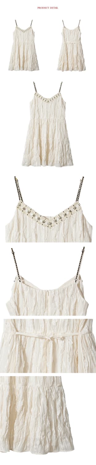 오앨 레이스 슬립 원피스 LACE SLIP MINI DRESS IVORY 상품이미지7