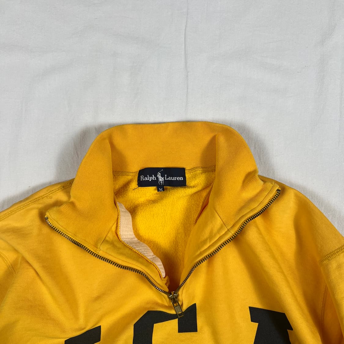 90‘s 폴로랄프로렌 polp usa 성조기 스웻 하프집업 상품이미지4