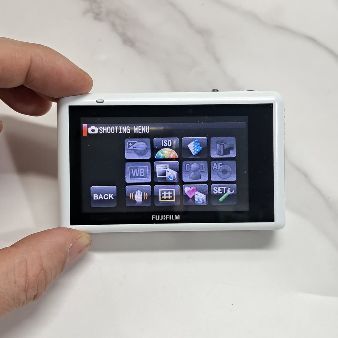 필름감성! 후지 파인픽스 z300 화이트 /빈티지 카메라 상품이미지6