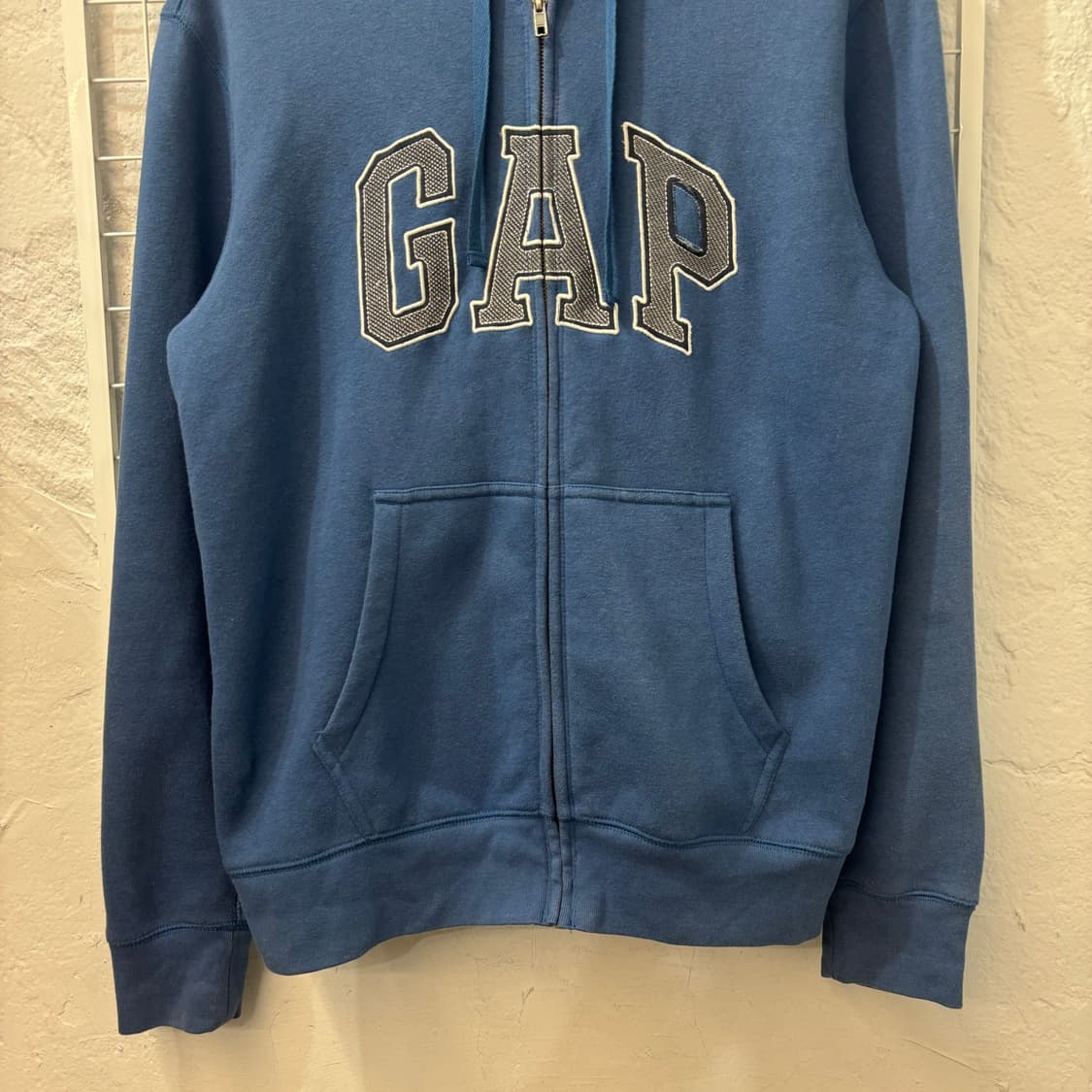 GAP 갭 y2k 블루 후드집업 M 상품이미지4