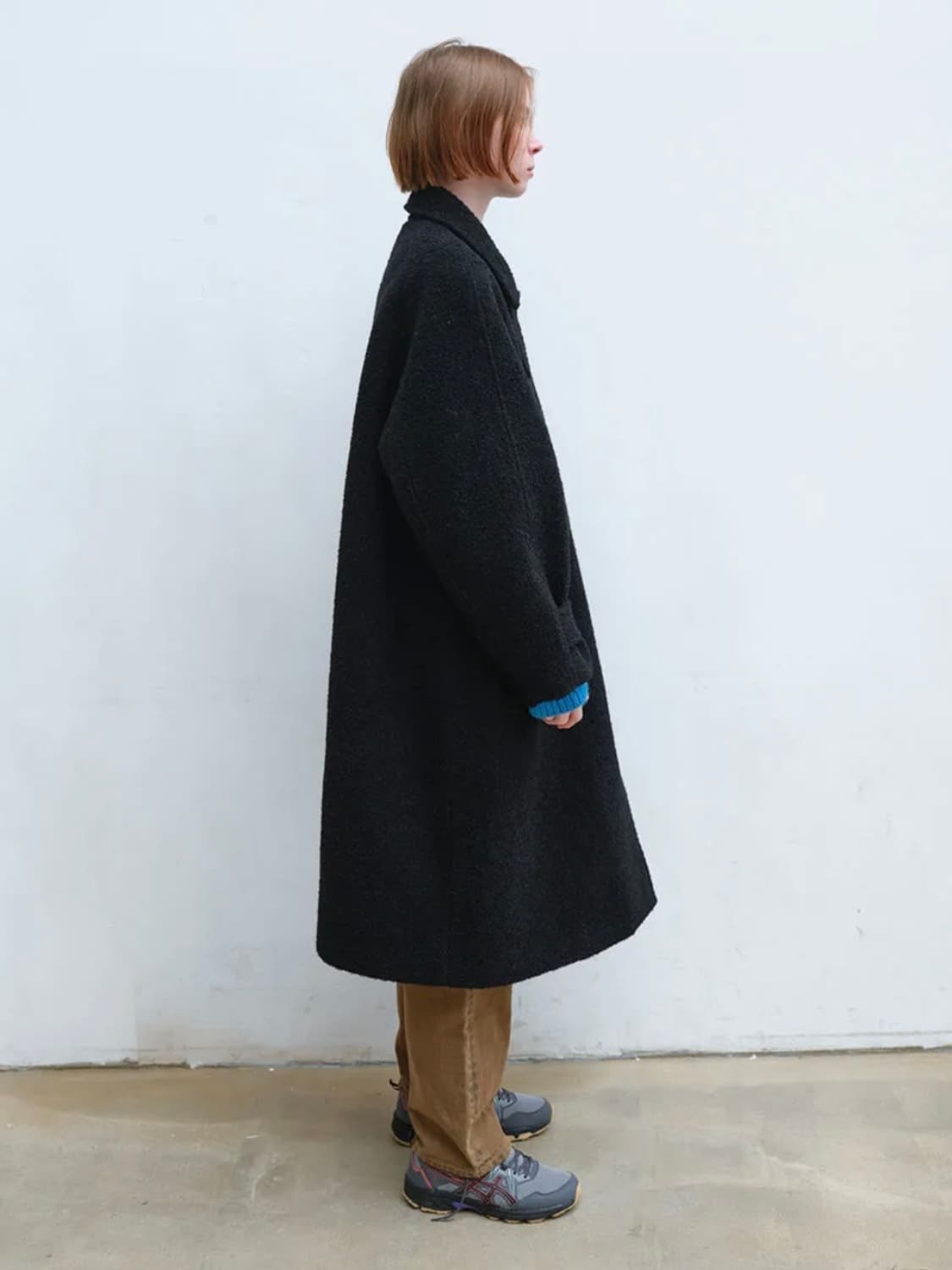 엔조블루스 발마칸 롱코트 블랙  상품이미지2