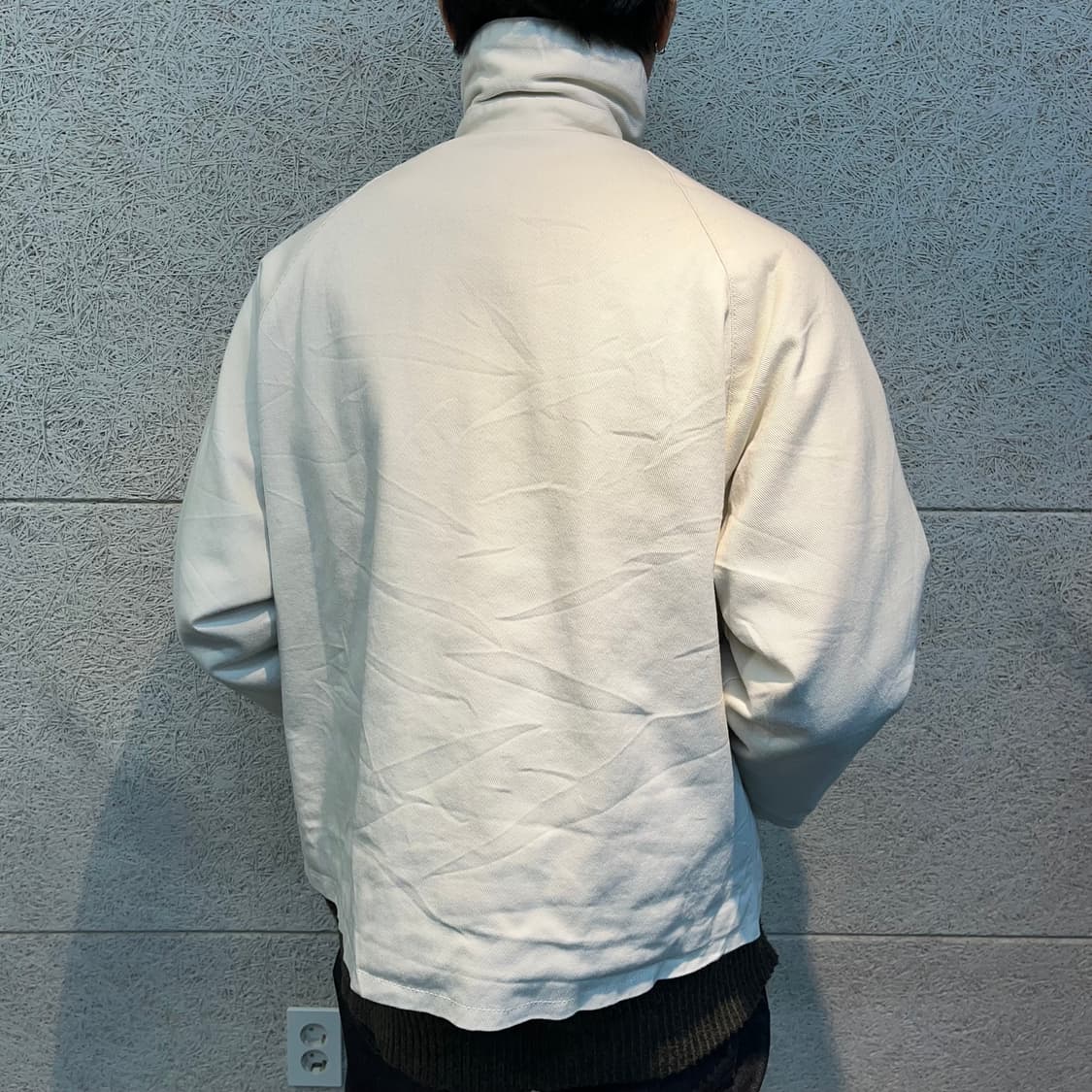 VTG 풀오버 화이트 자켓 상품이미지7