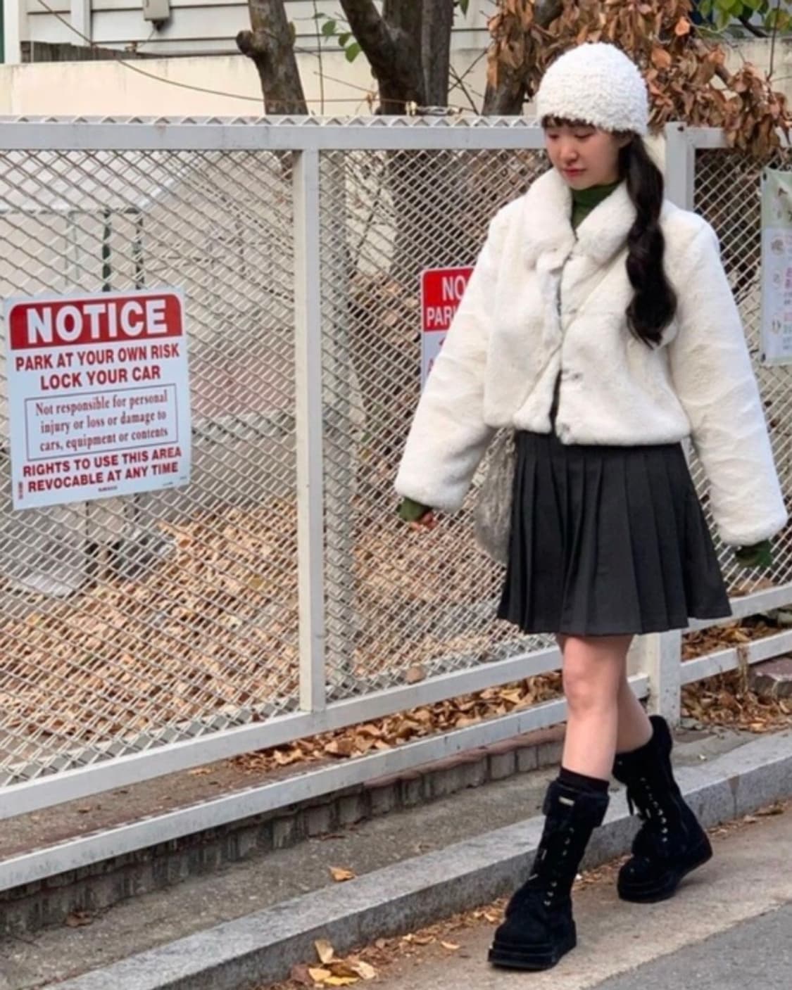 루루서울 푸딩 퍼자켓 (실사 첨부) 상품이미지2