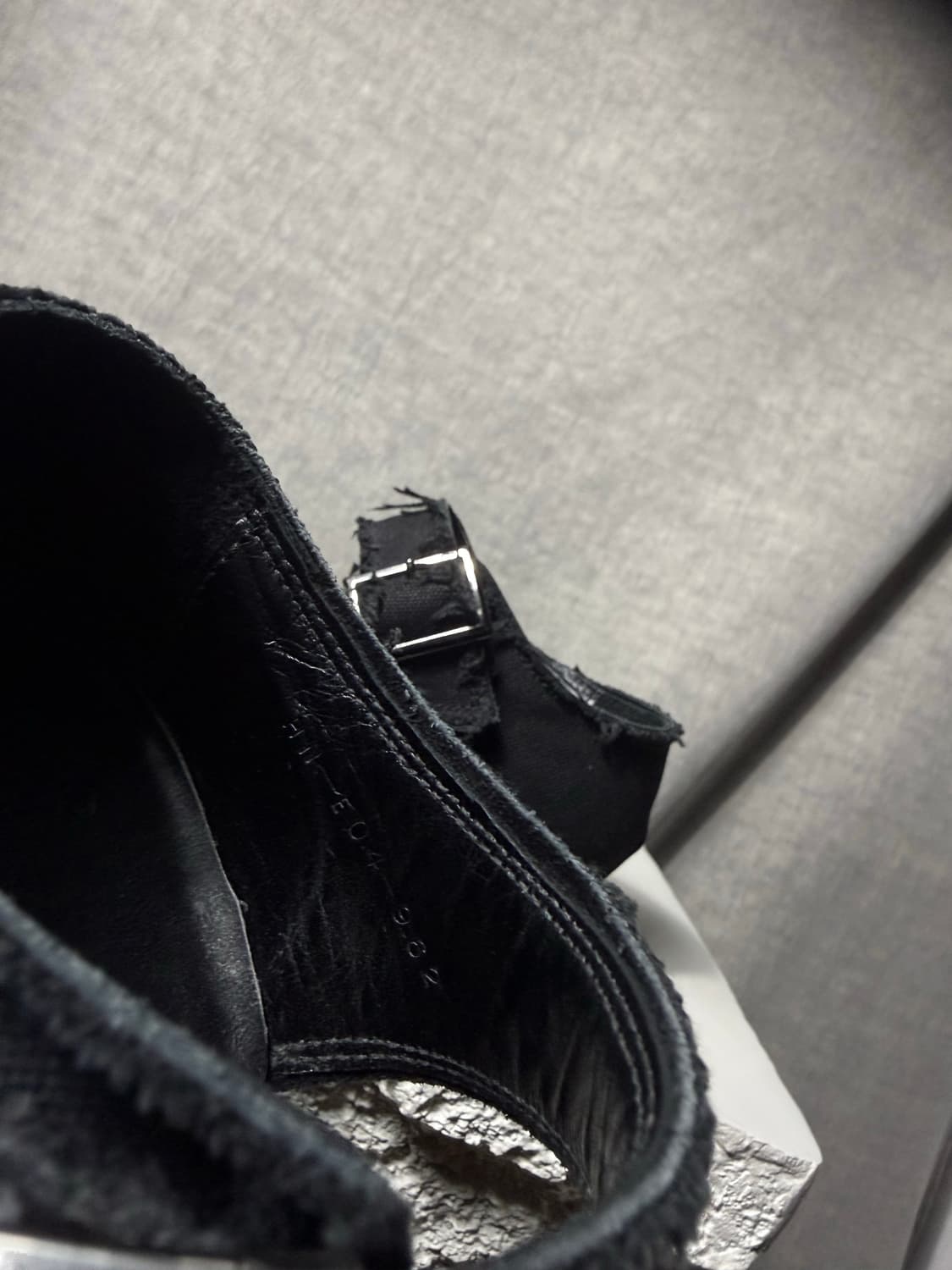 Yohji Yamamoto Pour Homme Frayed Sandals 상품이미지7