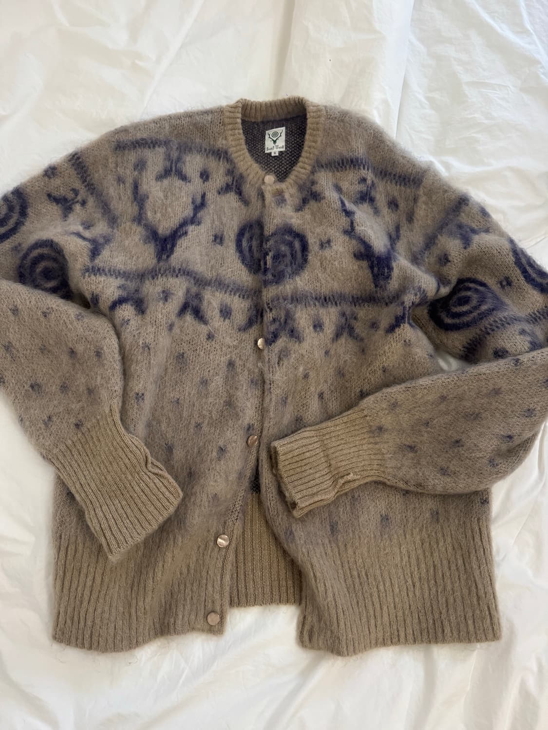 남이서팔 모헤어 가디건 s 상품이미지4