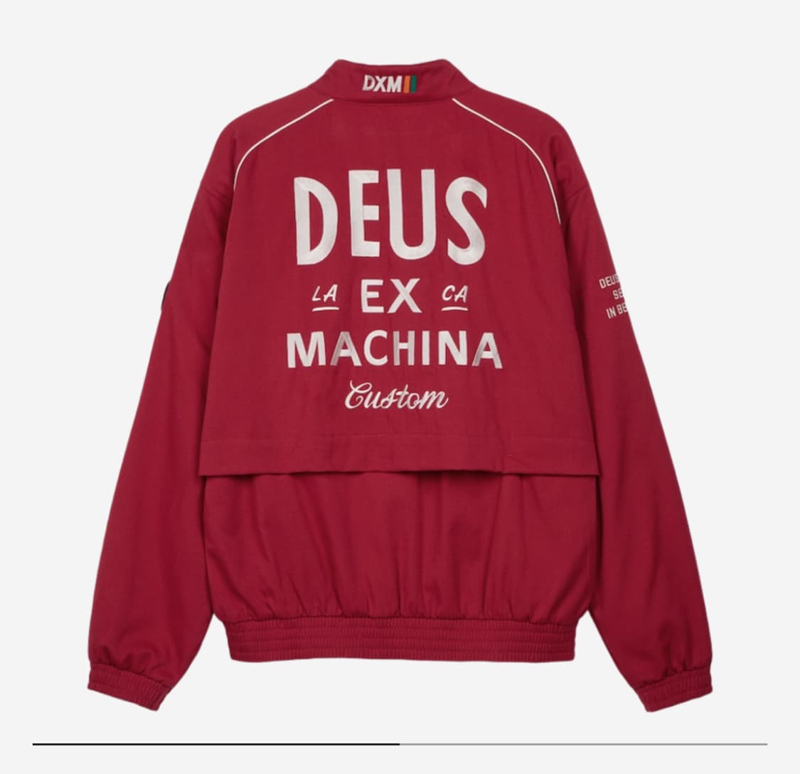 데우스 엑스 마키나 레이싱 자켓 레드 상품이미지2