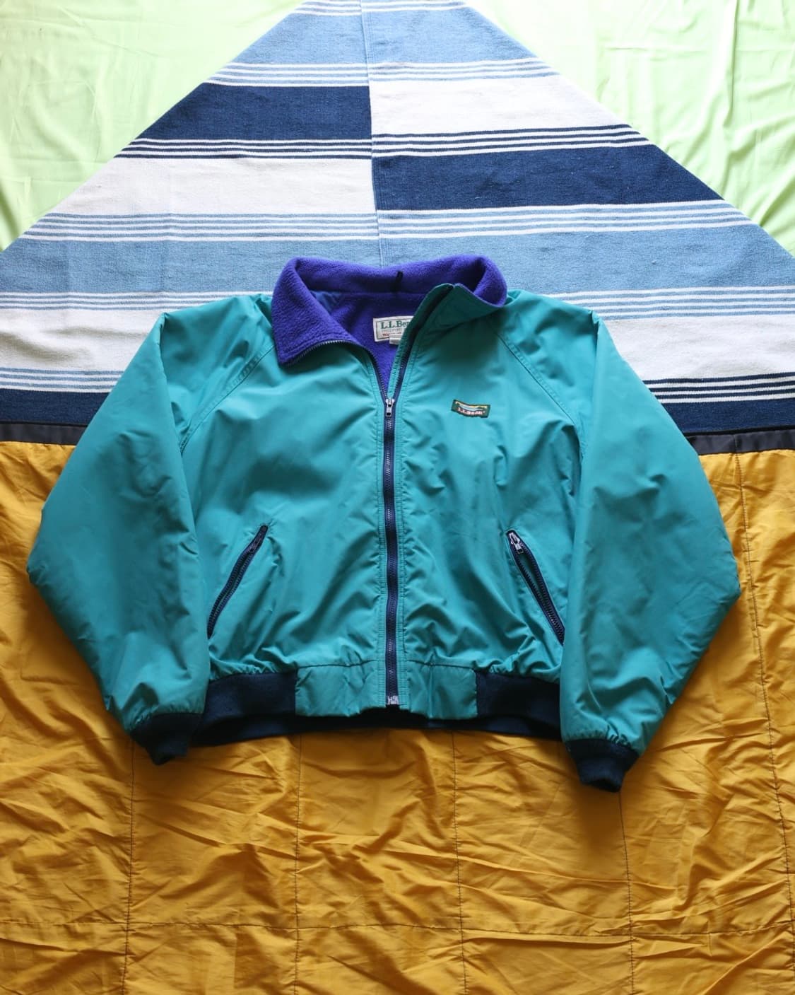 엘엘빈 80s 웜업 자켓 상품이미지1