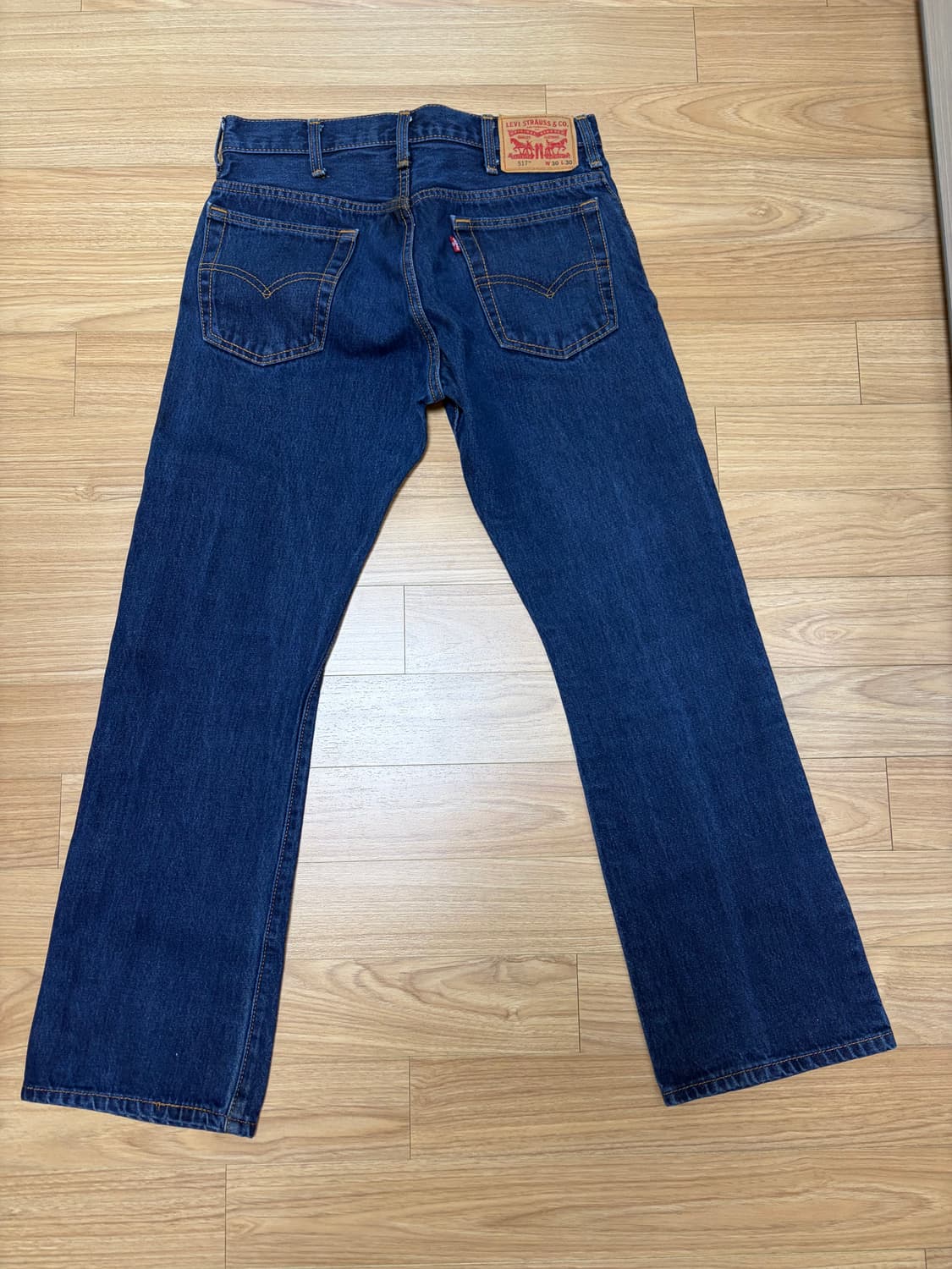 리바이스 517 진청 30 X 30 부츠컷 상품이미지2