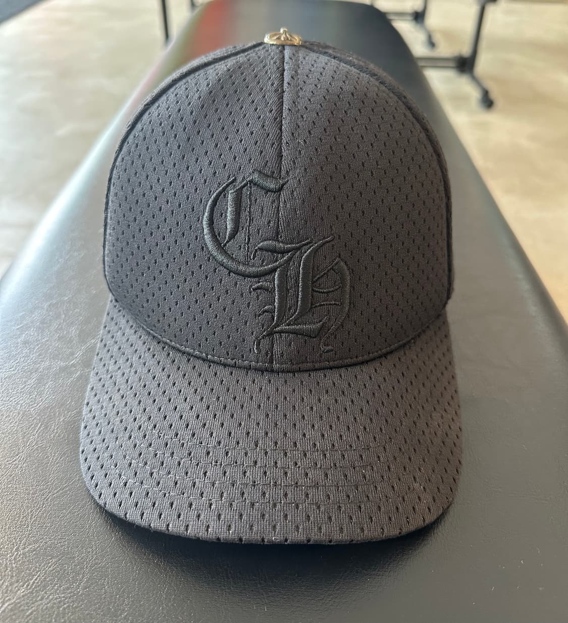 정품 크롬하츠 블랙 메쉬 베이스볼캡(올메쉬에디션) 상품이미지1