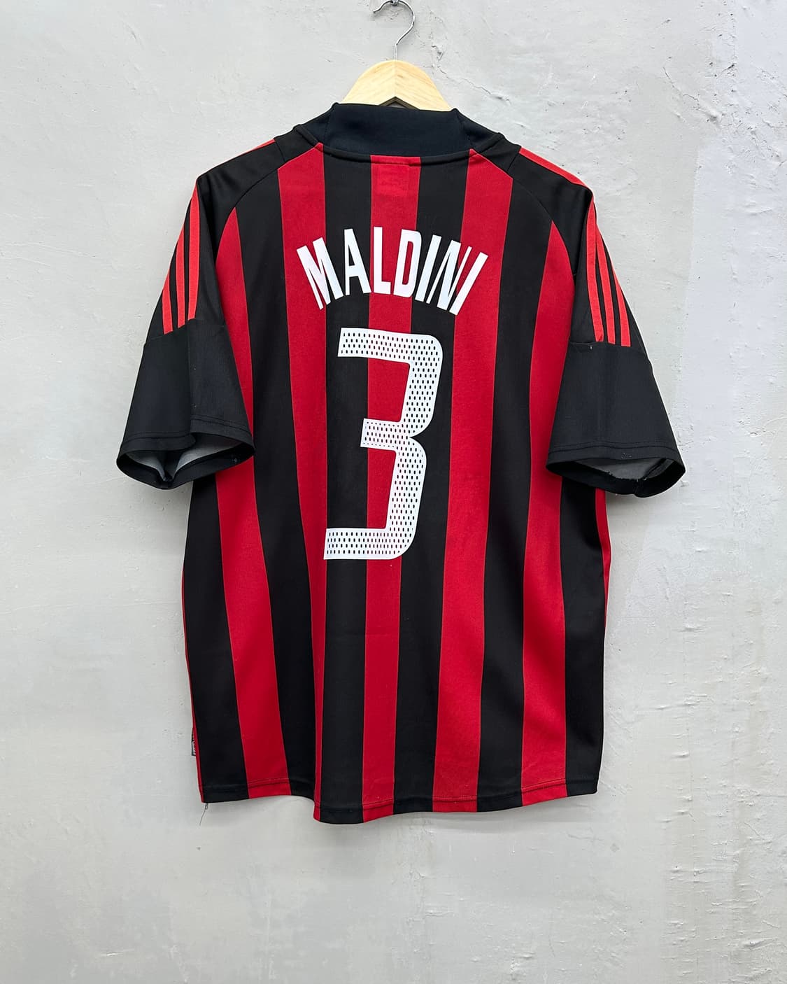 아디다스 02-03 AC밀란 홈 No.3 파울로 말디니 상품이미지1