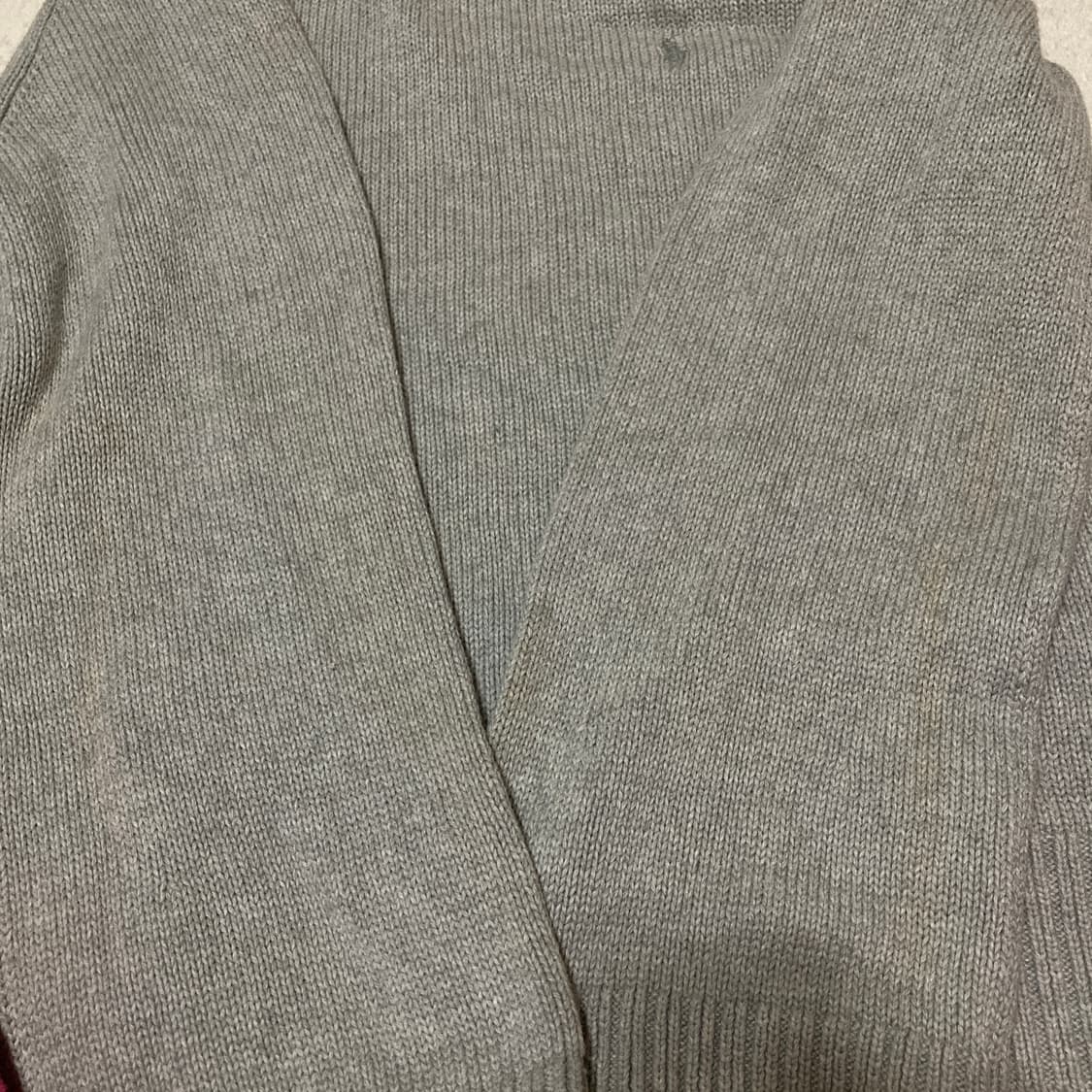 폴로 그레이 니트 M 상품이미지4