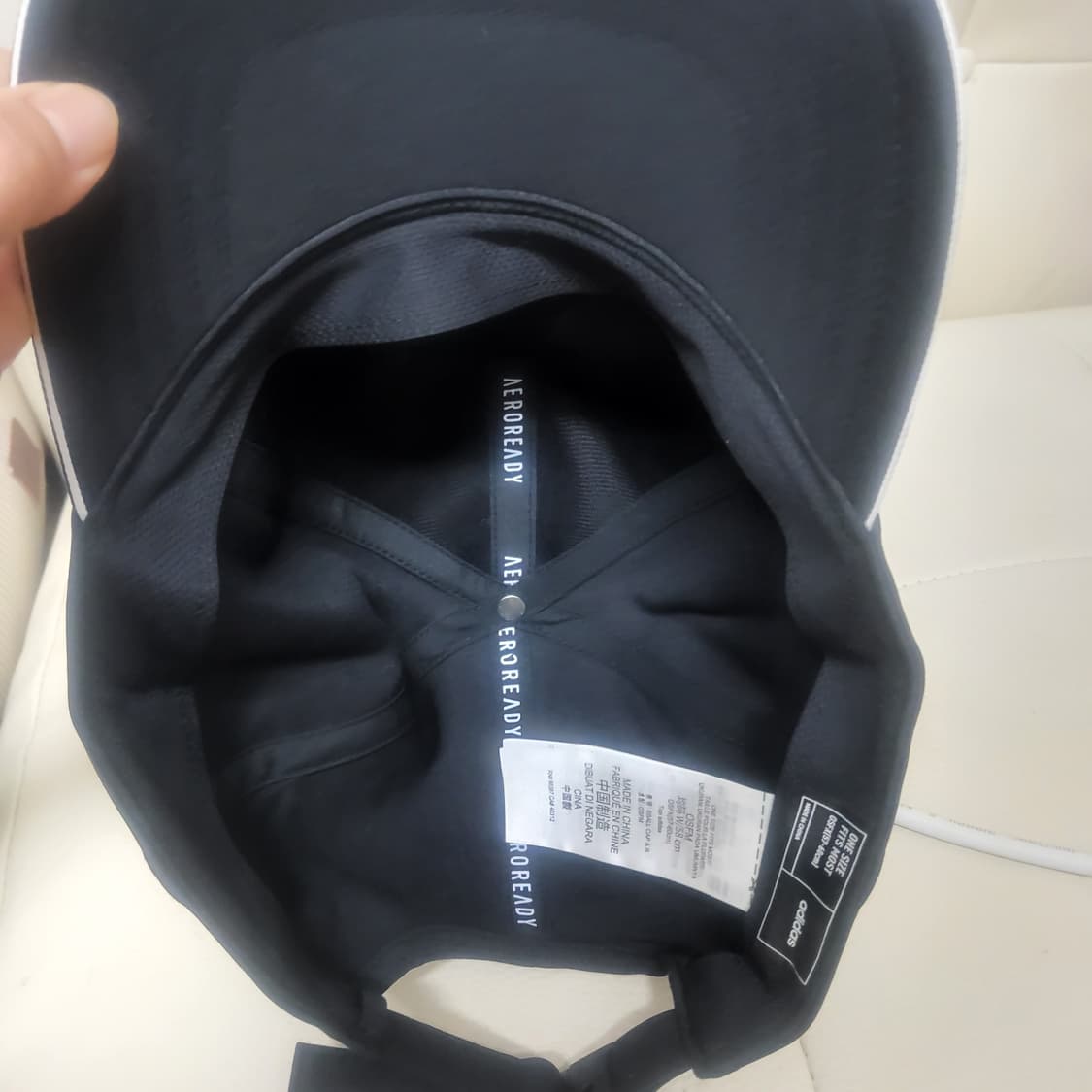 아디다스 볼캡 블랙 메쉬 러닝캡 57~60 1번사용 거의새모자 상품이미지2