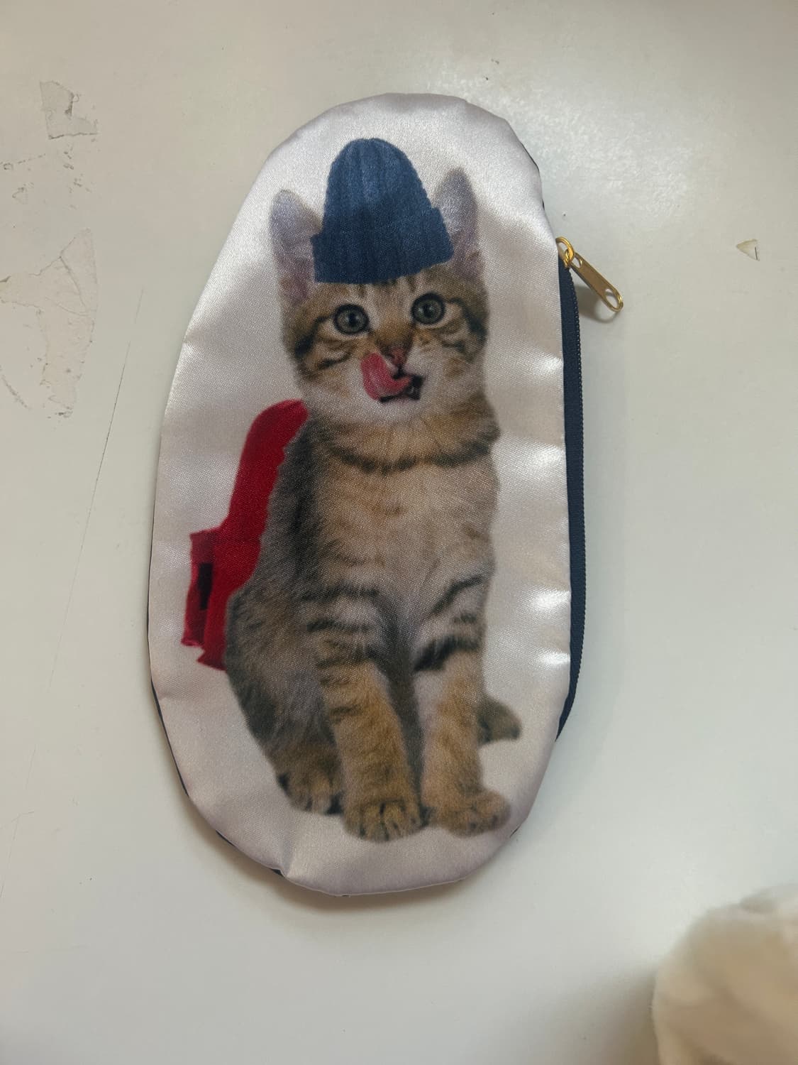 고양이 납작 파우치  상품이미지1