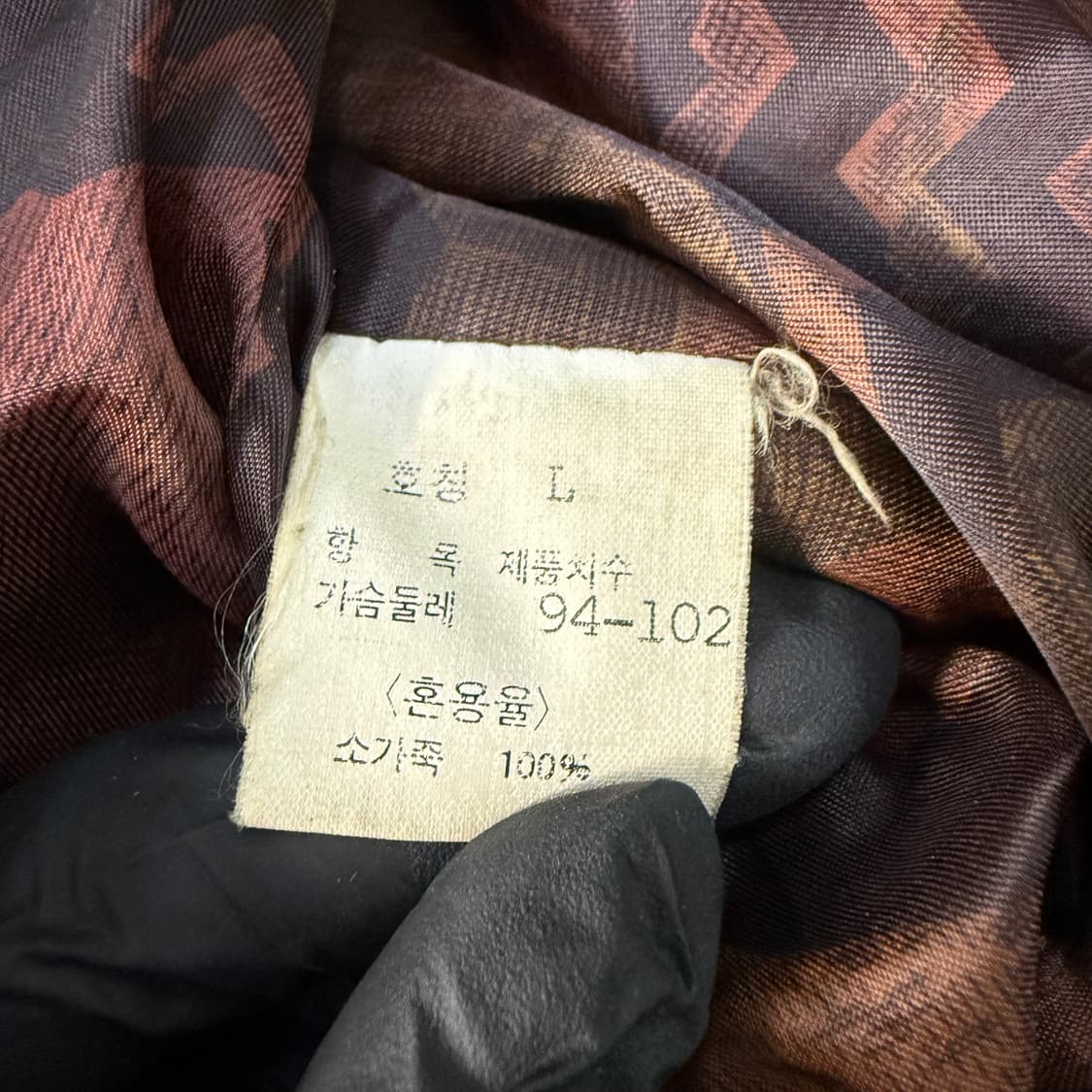 L FINE 빈티지 소가죽 레더 자켓 0122T1 상품이미지4