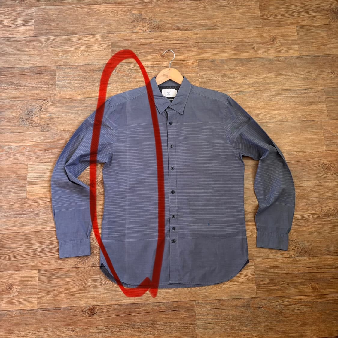 시리즈 105 캐주얼 셔츠 남방 변색 하자 상품이미지2