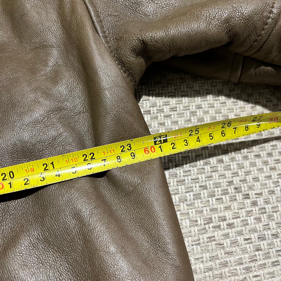 90s vintage 빈티지 양가죽 폭스퍼 토스카나 무스탕 상품이미지5