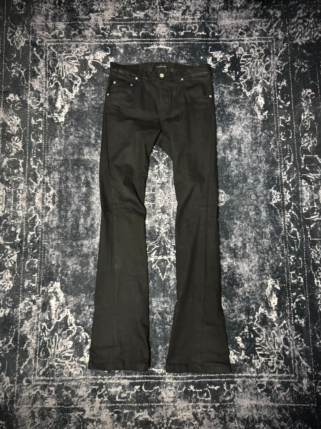 QOP Black Flared Jeans 상품이미지1