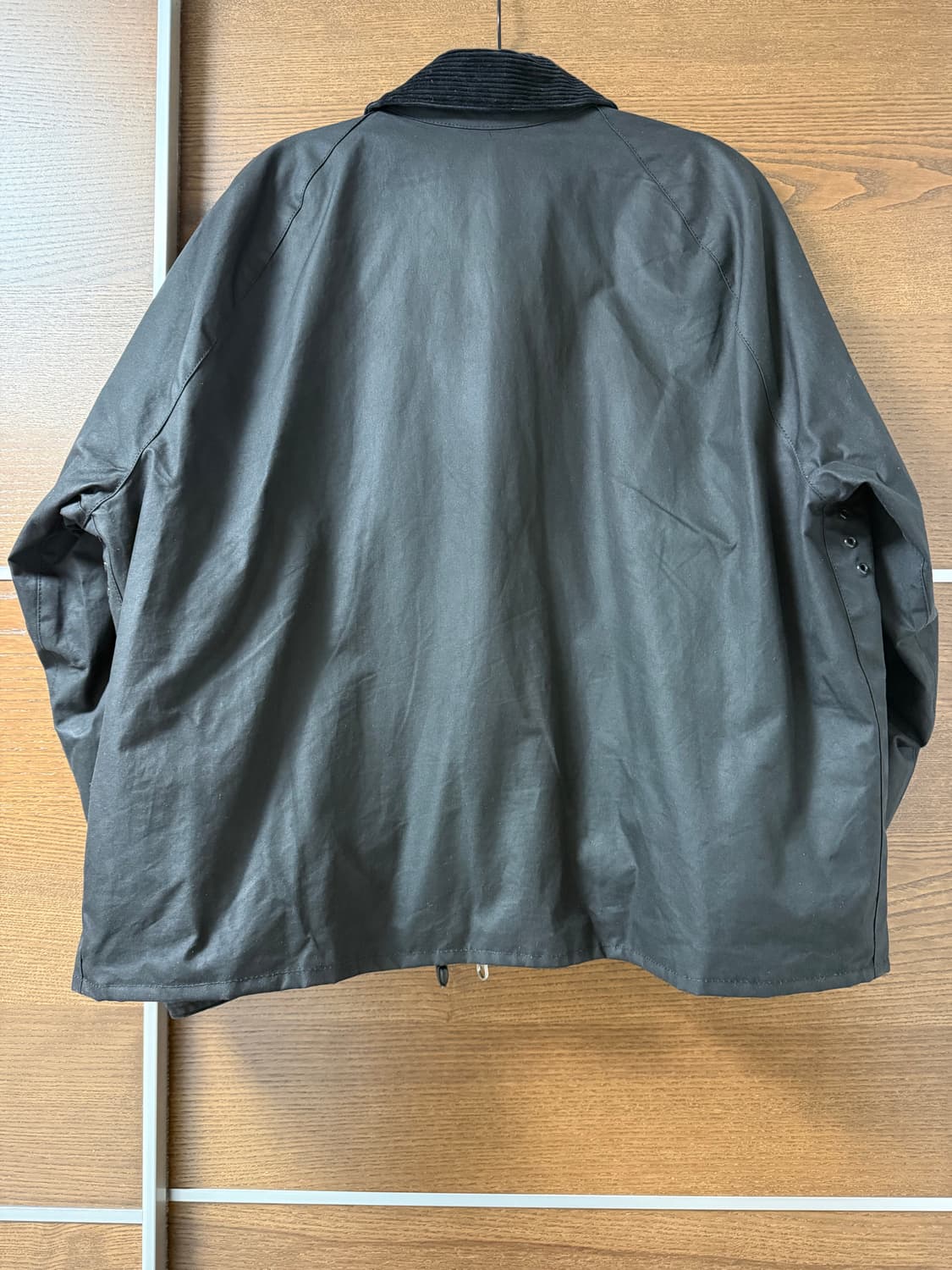 (신형탭, 국내정품) 바버 트랜스포트 자켓 블랙 38 상품이미지2