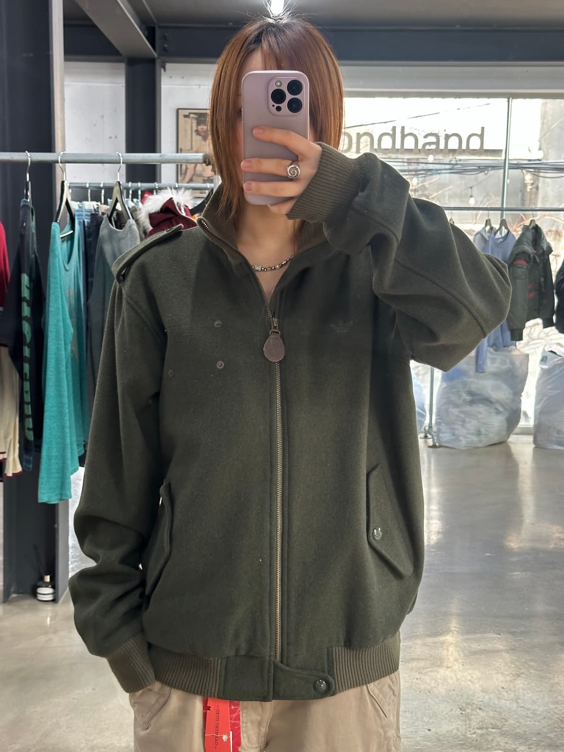 아디다스 90s 아미 바시티 봄버자켓 상품이미지1