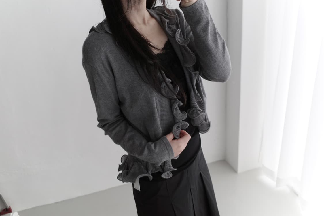 frill cardigun 상품이미지7