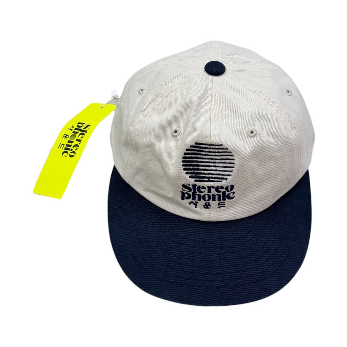 해브해드 스테레오포닉사운드 캡 모자 아이보리 네이비 상품이미지1