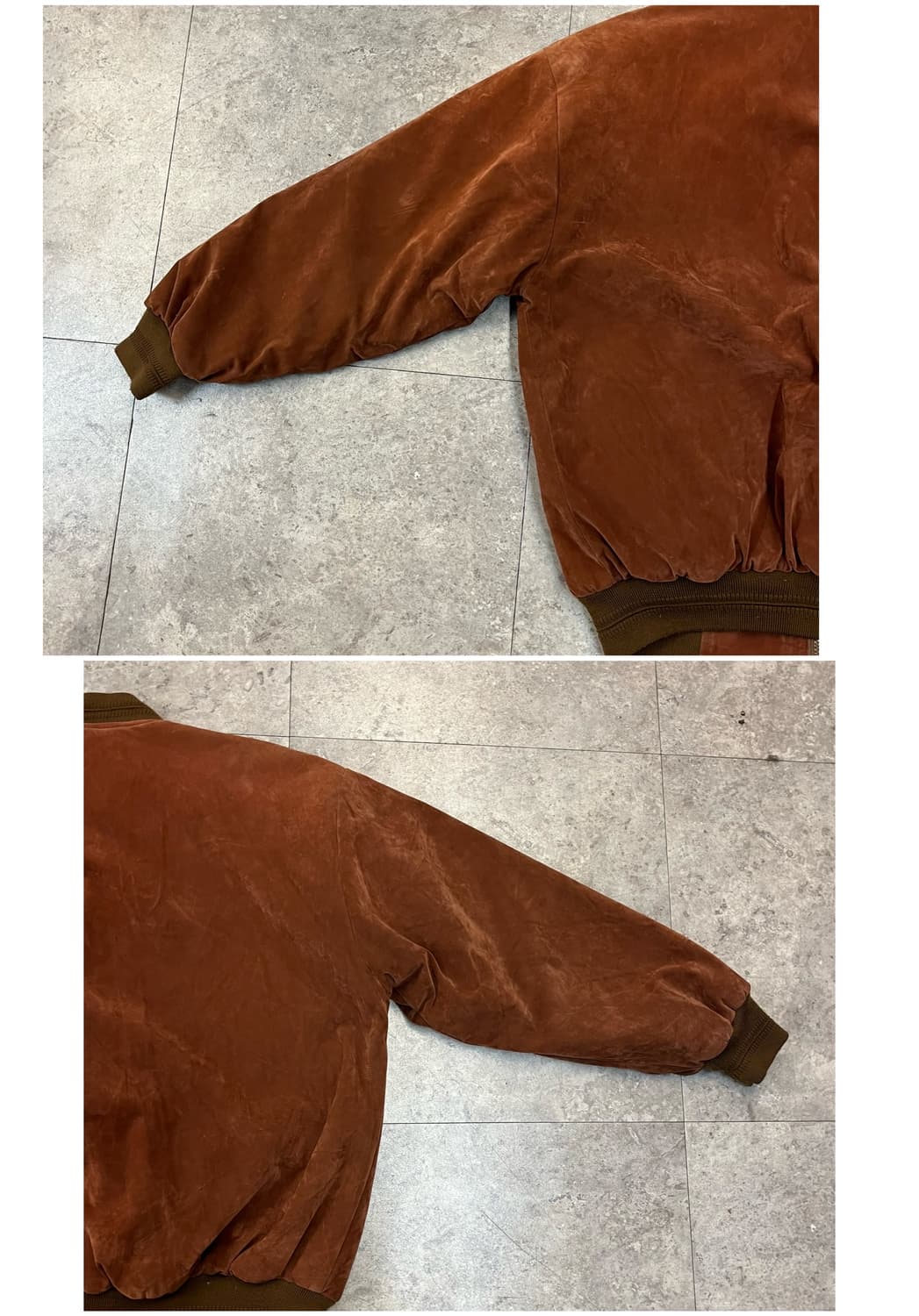 빈티지 스웨이드 자켓 오렌지브라운  #csz2096 상품이미지6