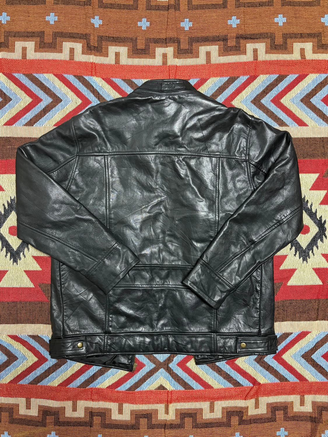 105) DANIER 캐나다 통가죽 카우하이드 레더자켓 상품이미지9