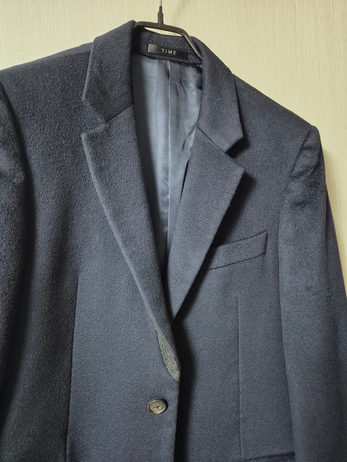 TIME 타임 옴므 캐시미어 코트 울코트 95 상품이미지4