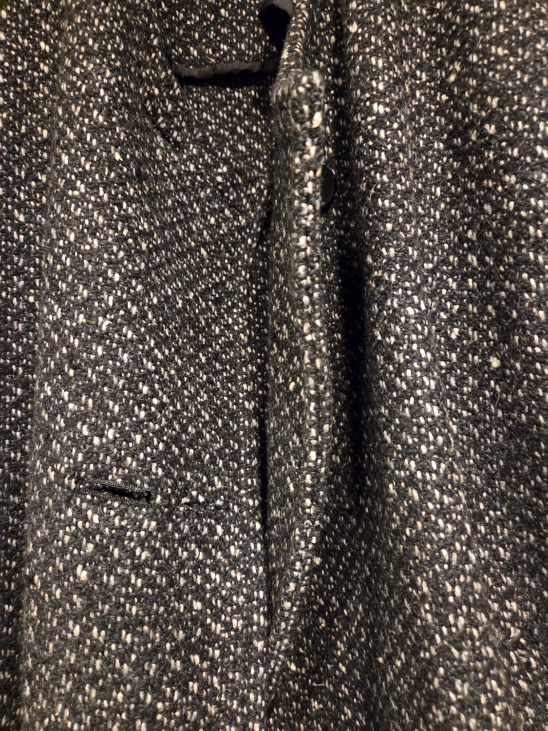 요지 야마모토 트위드코트 상품이미지4