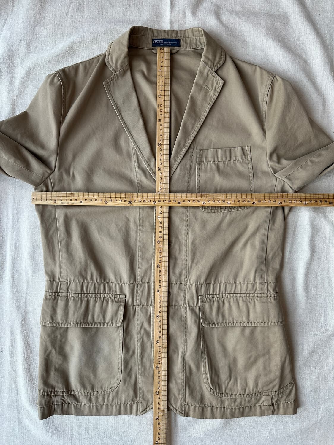 폴로 랄프로렌 베이지 코튼 블레이저 40R 상품이미지10