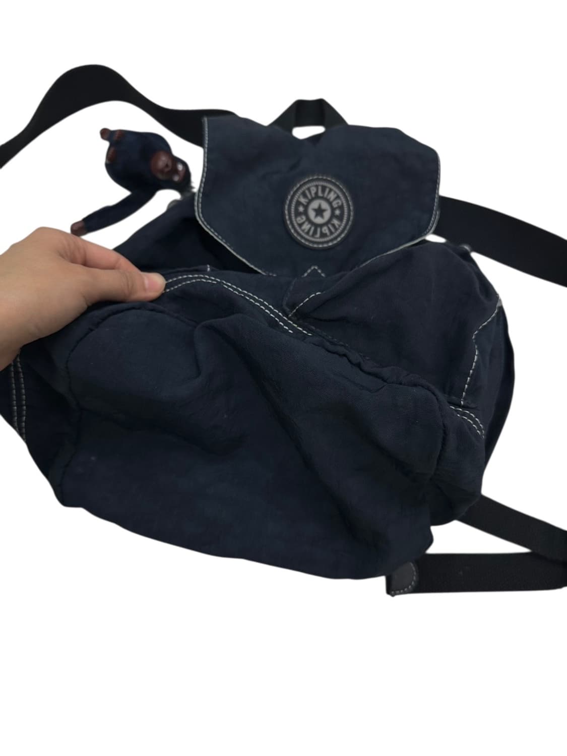 키플링 복조리 미니 백팩가방 네이비 상품이미지5