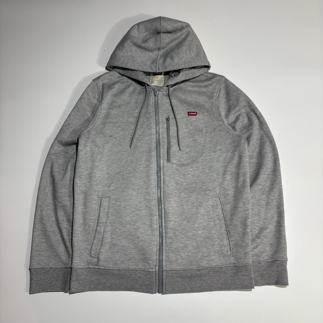 리바이스 그레이 후드집업 상품이미지1