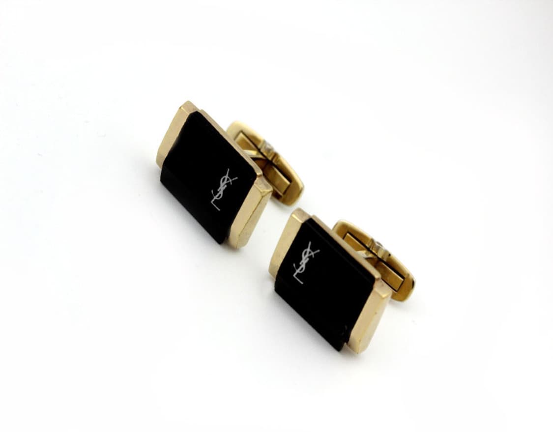 입생로랑 B등급 남자 명품 커프스 빈티지 상품이미지3