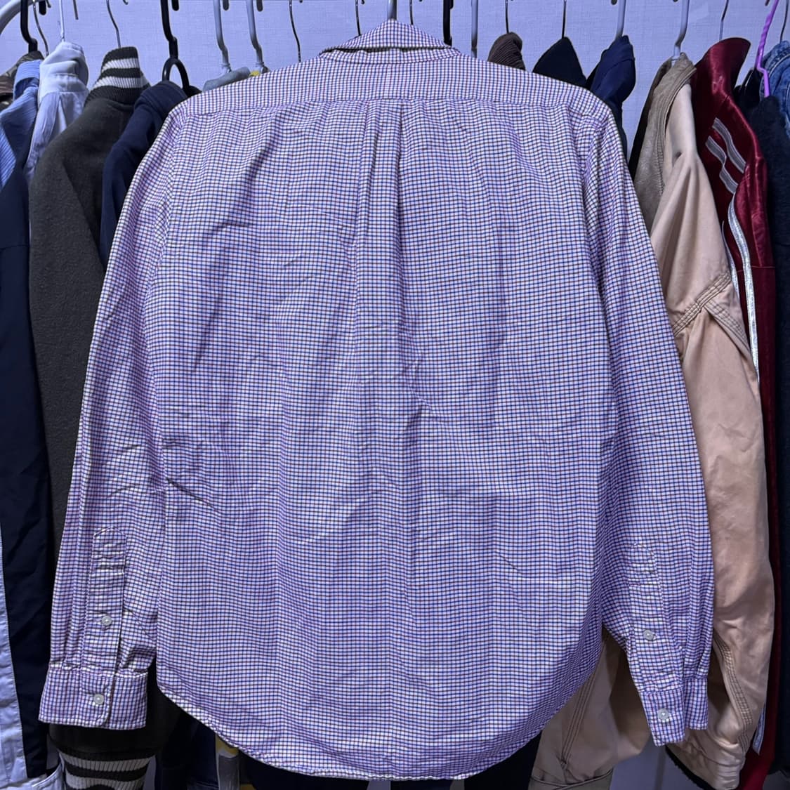 폴로 랄프로렌 체크 남방 셔츠 m 상품이미지5