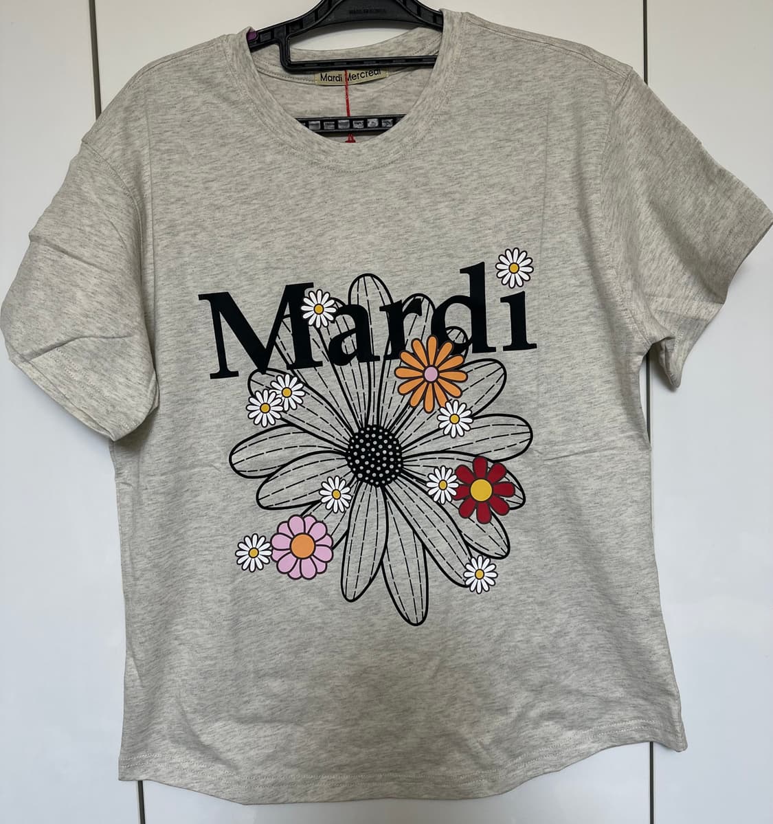 마르디 메크르디 플라워 반팔 티셔츠 상품이미지2