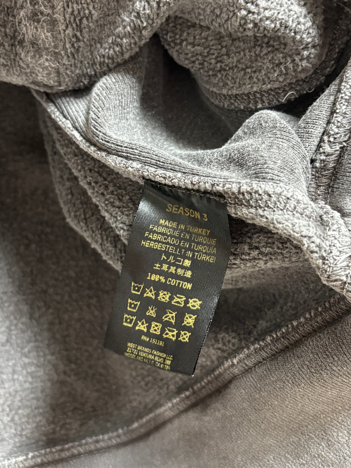 이지 시즌3 다크브라운 후드 상품이미지6