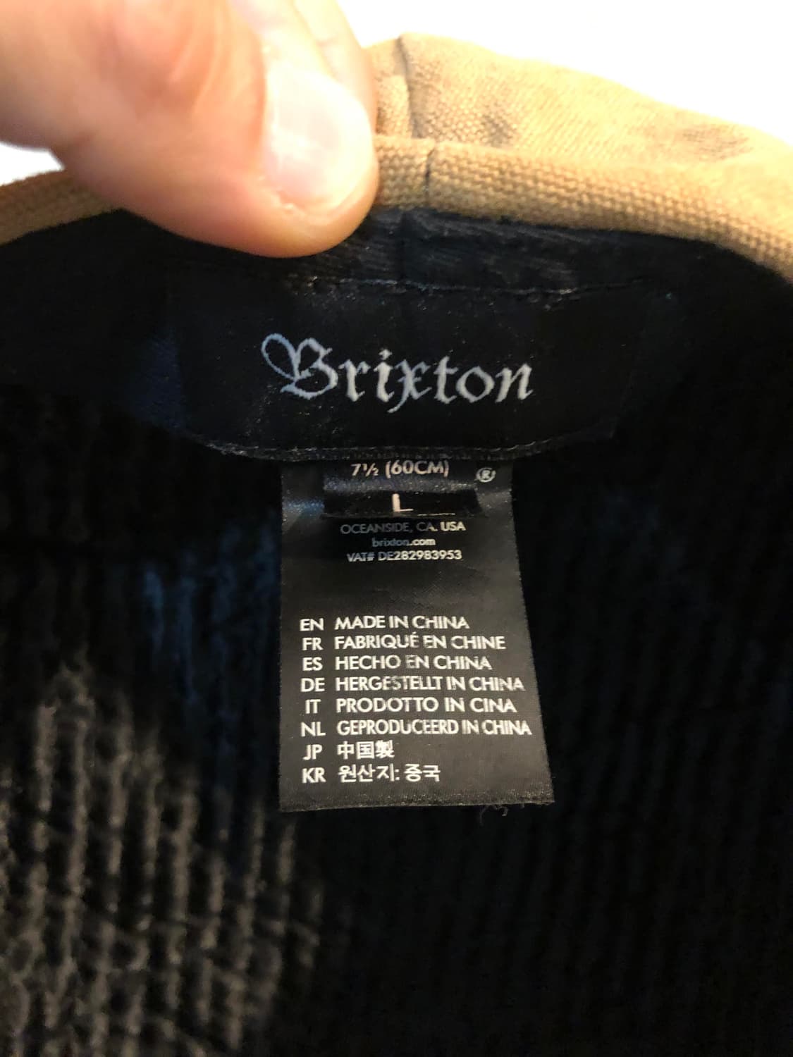 브릭스톤 아메카지 뉴스보이캡 L 상품이미지3