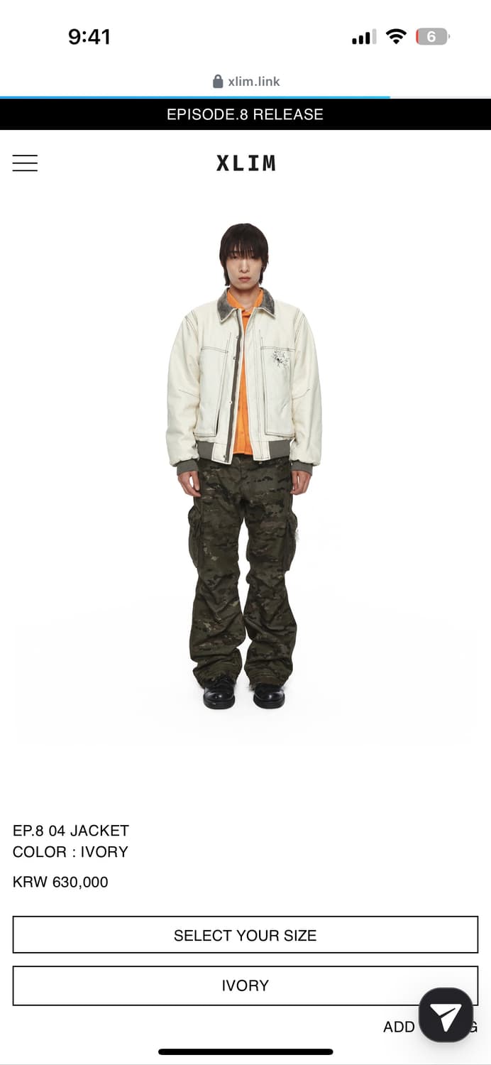 Xlim EP.8 04 Jacket 봄버 상품이미지6