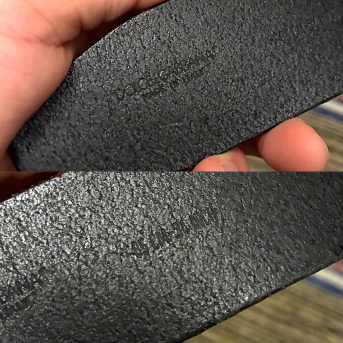 (26~33)D&G 돌체앤가바나 이태리 빅버클 레더벨트 가죽벨트 상품이미지8