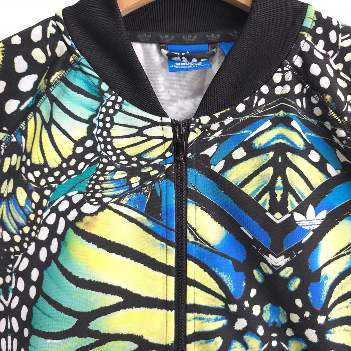 아디다스 Adidas 버터플라이 집업 재킷 트랙탑 100 상품이미지3