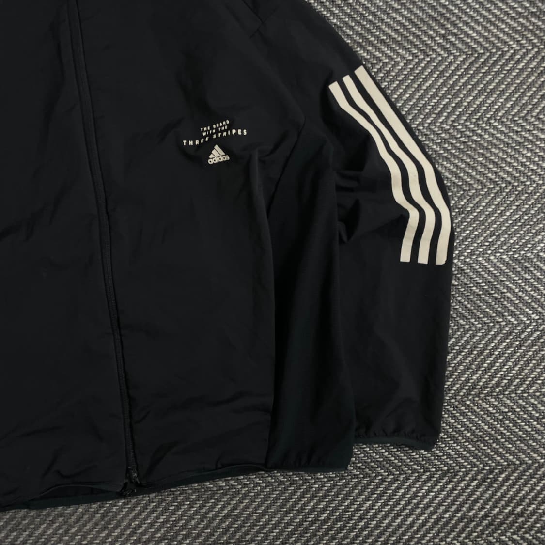 아디다스 블랙 우븐 경량 트랙 바람막이o 2977 상품이미지2