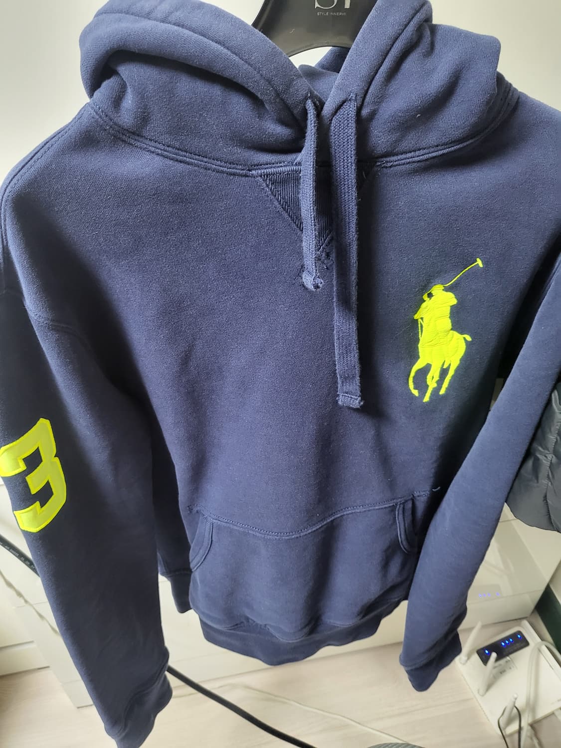 폴로 랄프로렌 빅포니 네이비 후드티 상품이미지1