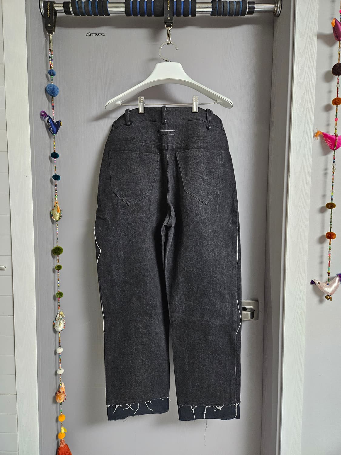 앨리스 로렌스 Alice Lawrance 하이브리드 블랙 데님 팬츠 상품이미지7