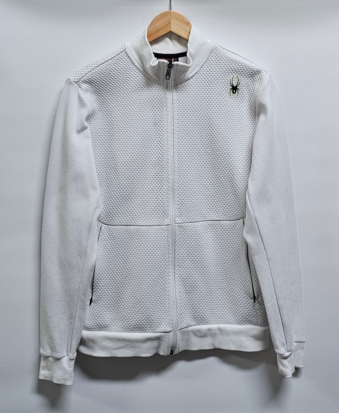 스파이더 화이트 텍스처 집업 자켓 M 상품이미지1