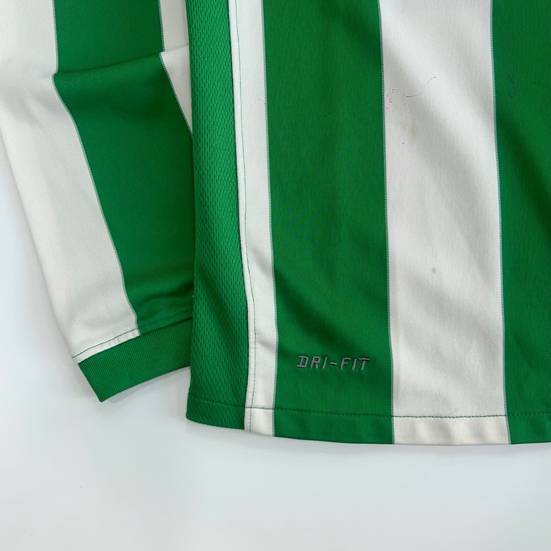 Nike 나이키 싸커 화이트그린 배색 스트라이프 싸커져지 상품이미지6