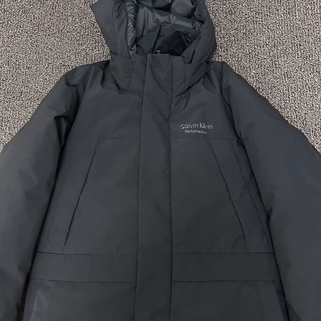 캘빈클라인 다운 롱패딩 블랙 L 상품이미지2
